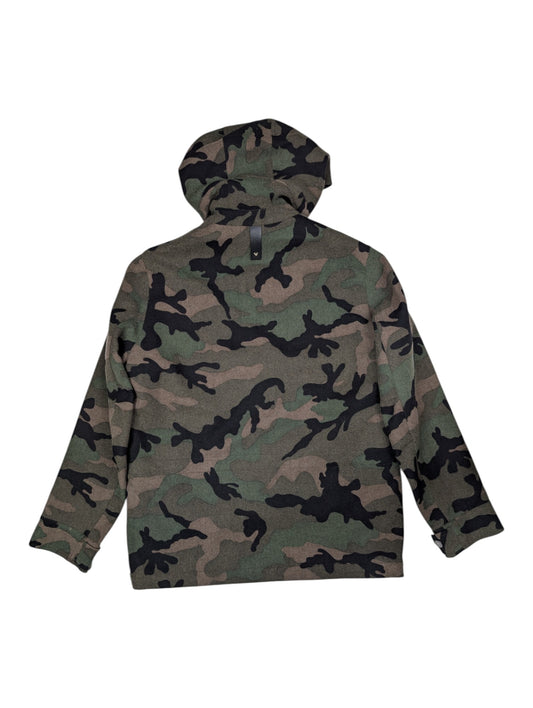 Green Camo Hooded Jacket