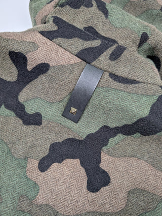 Green Camo Hooded Jacket