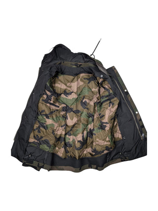 Green Camo Hooded Jacket