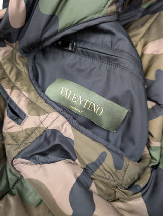 Green Camo Hooded Jacket