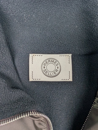 Hermes Olive Warm Up Fleece Jacket