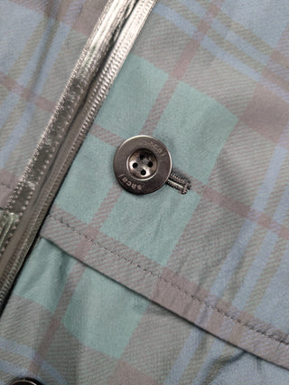 Blue And Green Plaid Jacket