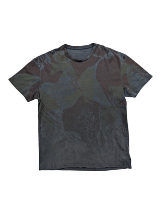 Green Camo Print T-Shirt