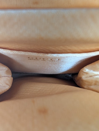 Olive Green Satin Mini Pouch