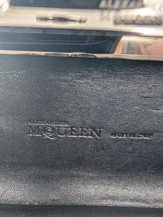 Black Skull Knuckle Silk Clutch