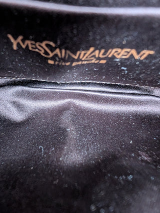 Olive Green Leather Clutch