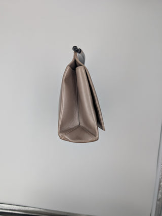 Light Gold Leather Handbag