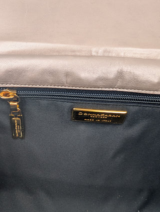 Light Gold Leather Handbag