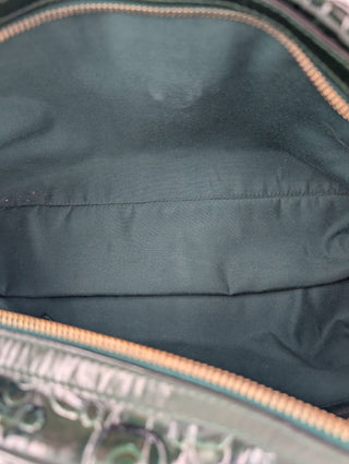 Emerald Green Patent Leather Horsebit Handbag