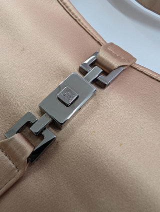 Pink Satin Jackie Bag