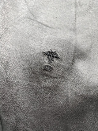 Black Lamb Leather Vest