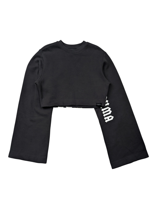 Black Puma x Fenty Cropped Sweatshirt
