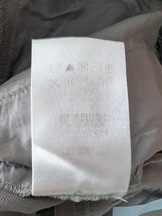 Grey Satin Waistband Pants