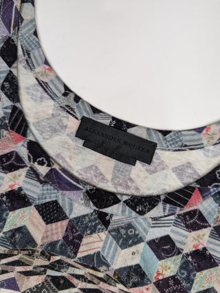 Multicolour Tank Top With Skull Pattern