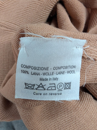 Beige Vest With Decoration Patterns