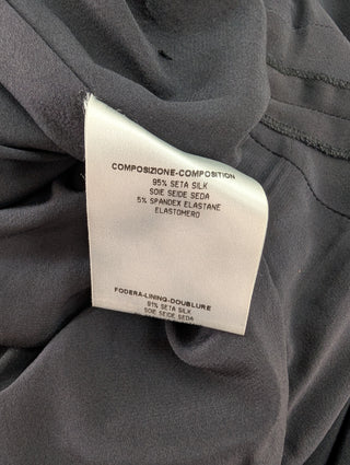 Black Beaded Long Gown