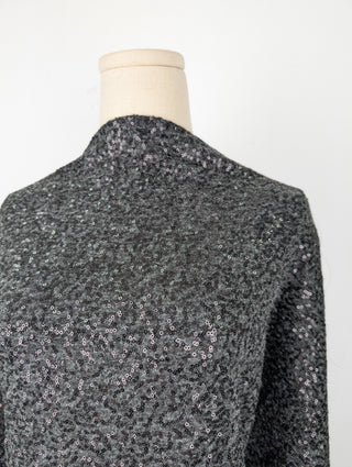 Black Embroidered Open Back Maxi Dress