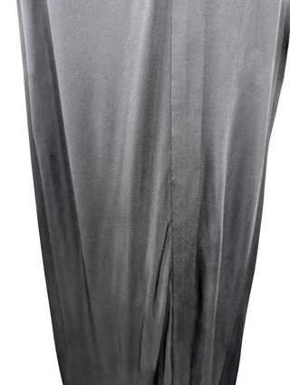 Black Long Wrap Dress