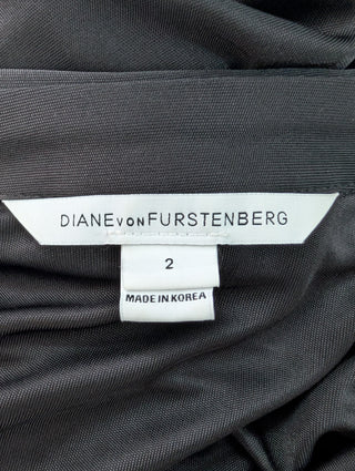 Black Long Wrap Dress