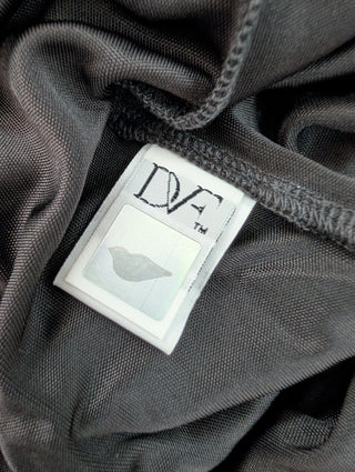 Black Long Wrap Dress