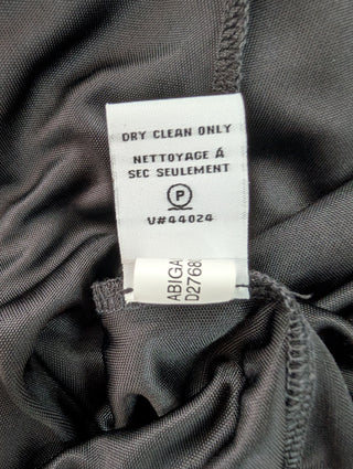 Black Long Wrap Dress