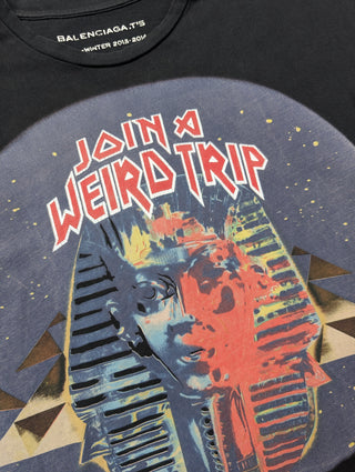 Black AW13 Egyptofunk "Join A Weird Trip" Tee