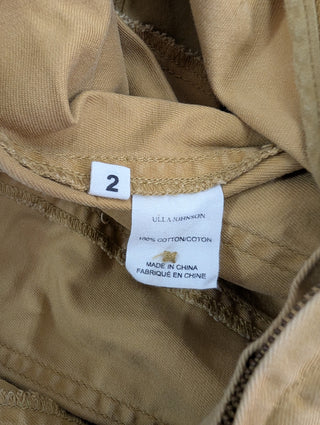 Khaki 2-Toned Patched Jumpsuit