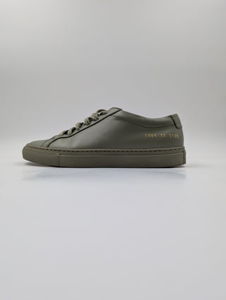 Olive Green Achilles Low Sneakers