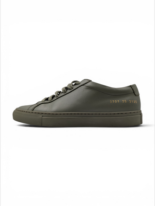 Olive Green Achilles Low Sneakers