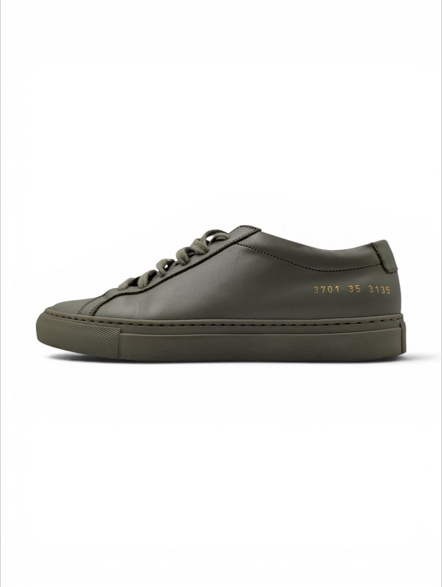 Olive Green Achilles Low Sneakers