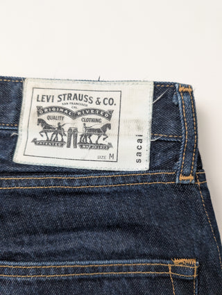 Blue Straight Leg Jeans