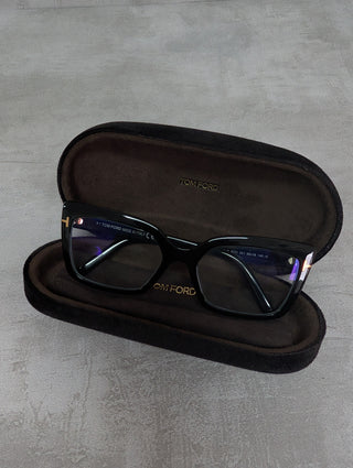 Black Square Frame Glasses