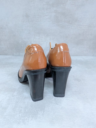 Low Brown Leather Boots