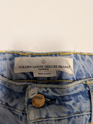 Light Blue Distressed Jeans