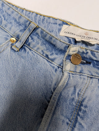 Light Blue Distressed Jeans