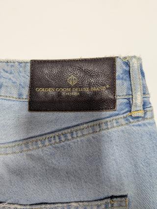 Light Blue Distressed Jeans