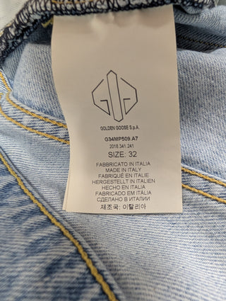 Light Blue Distressed Jeans