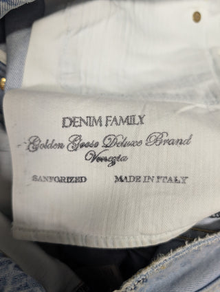 Light Blue Distressed Jeans