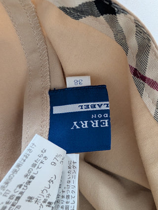 Beige Cropped Jacket