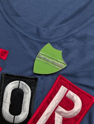 Navy Tank Top With Logo And Badges
