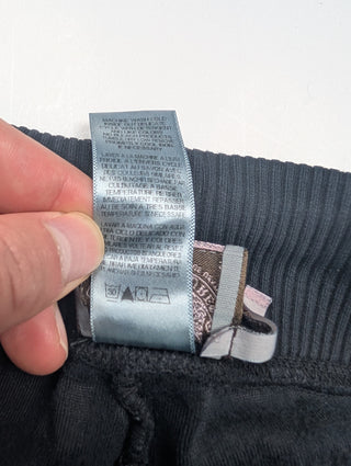 Black Monogram Jumper Pants