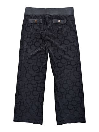 Black Monogram Jumper Pants