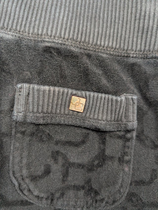 Black Monogram Jumper Pants