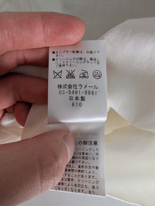 White Blouse With Special Collar