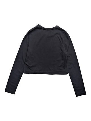 Black Long Sleeve Top