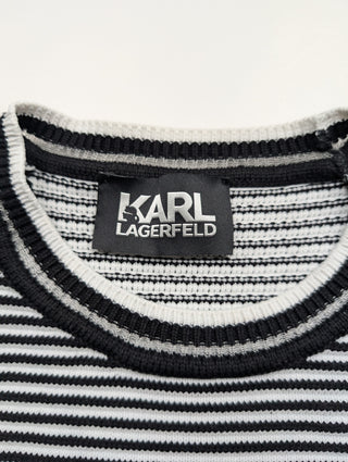 Black And White Karl Lagerfeld Sweater