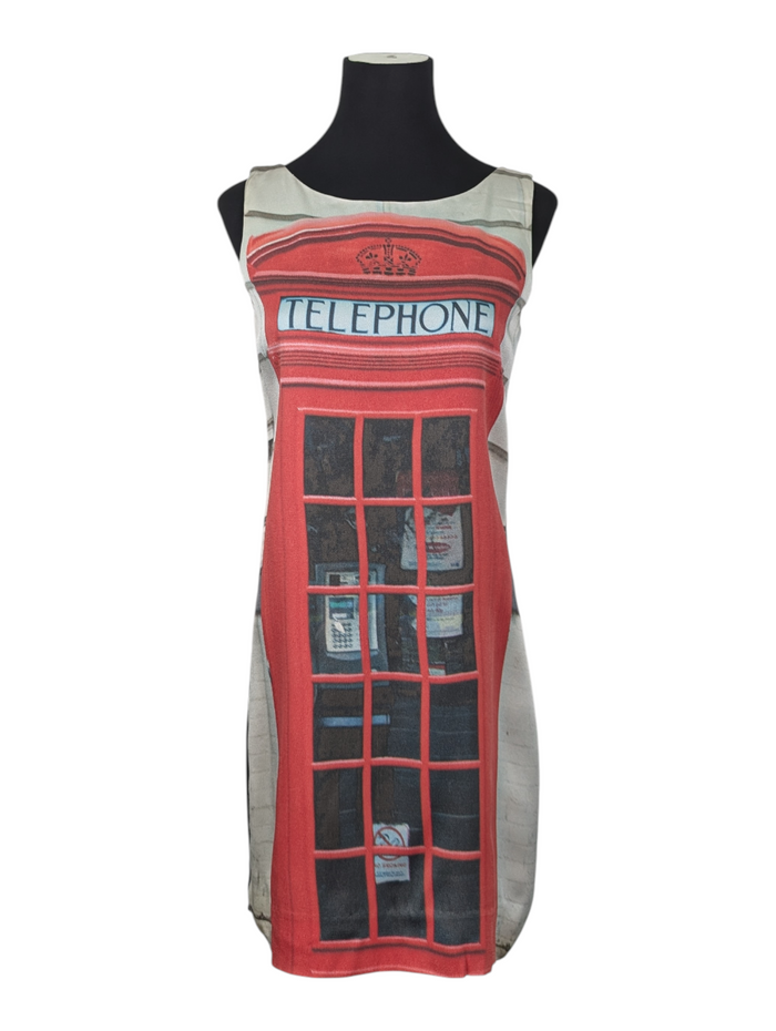 Cheap And Chic British Telephone Booth Dress