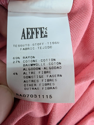 Pink Tank Top With Colorful Buttons