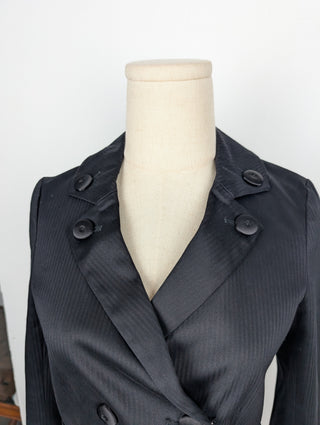 Black Double Breasted Blazer