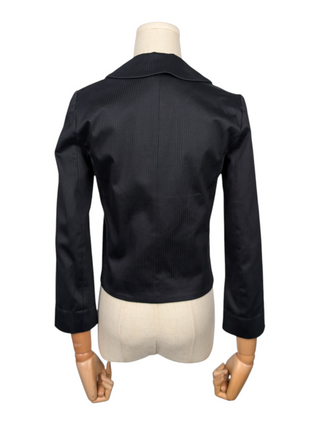 Black Double Breasted Blazer